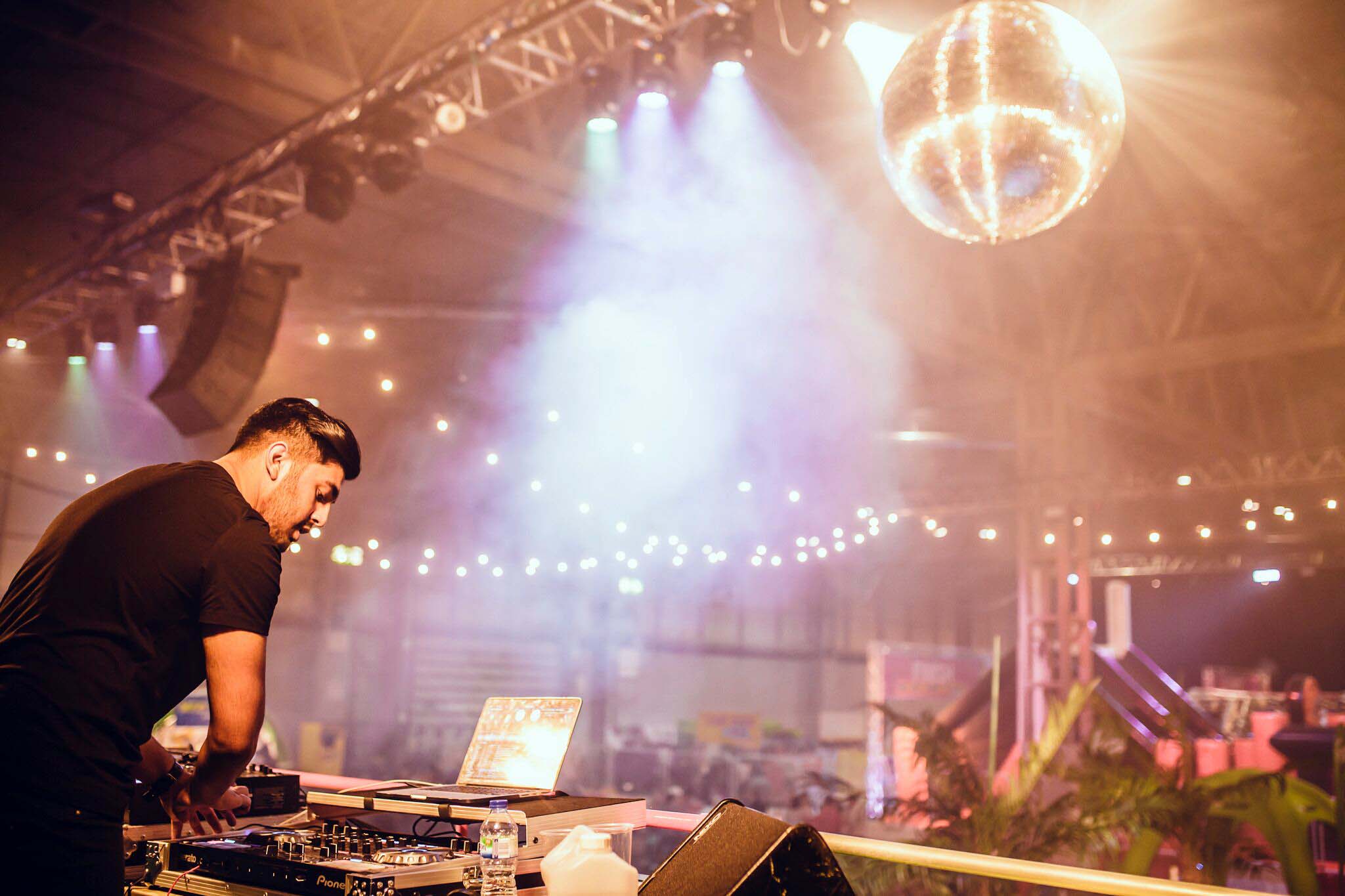 DJ at event