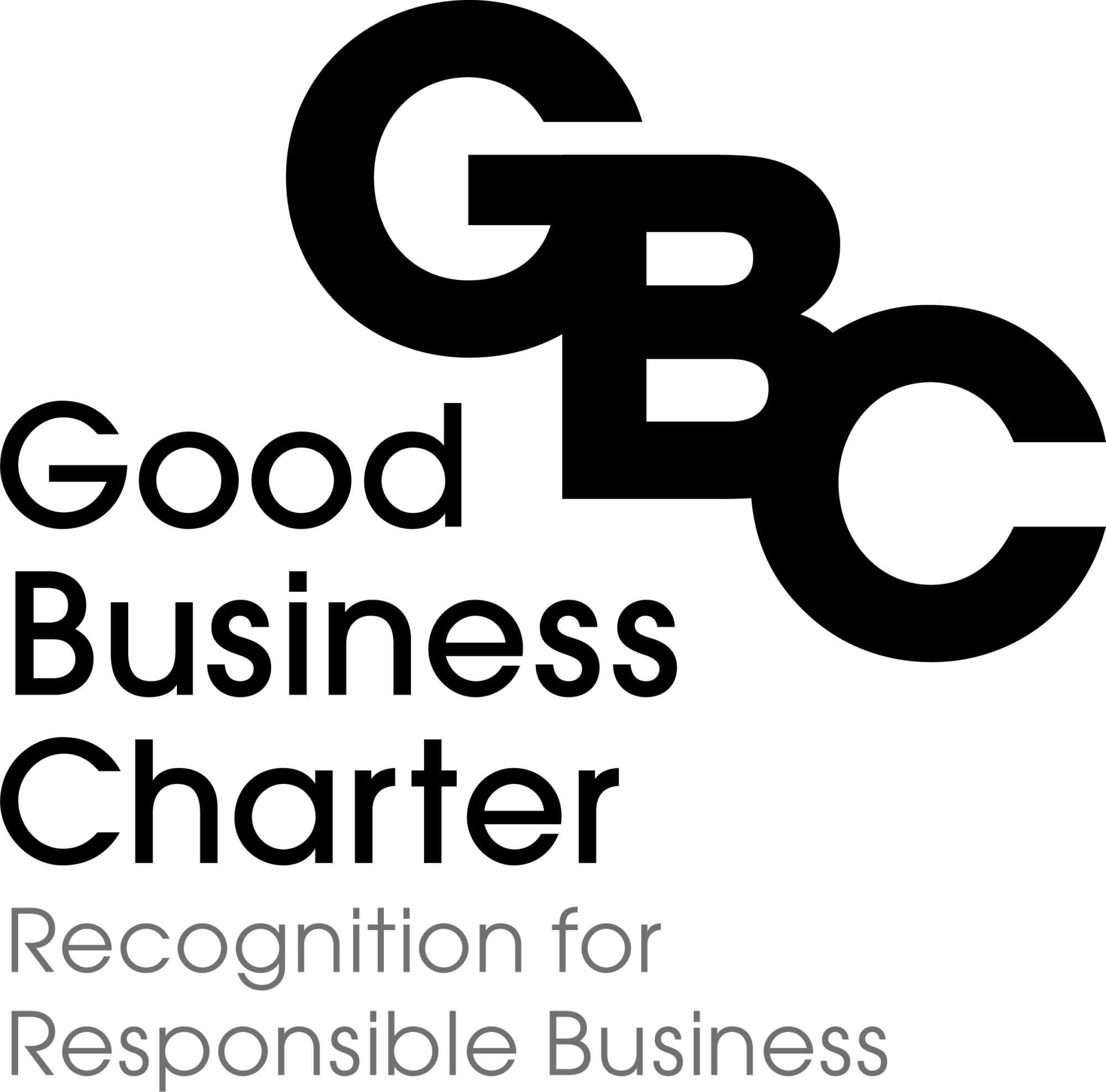 GBC logo and strapline Good Business Charter - Recognition for Responsible Businesses